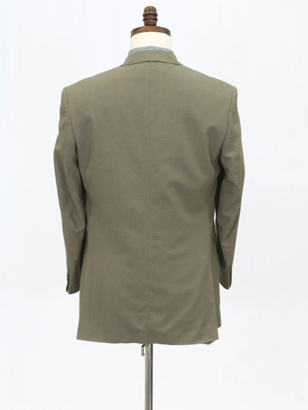 Lawerencepur 38R 33x28 Green Full Suit 3-Button Check R958